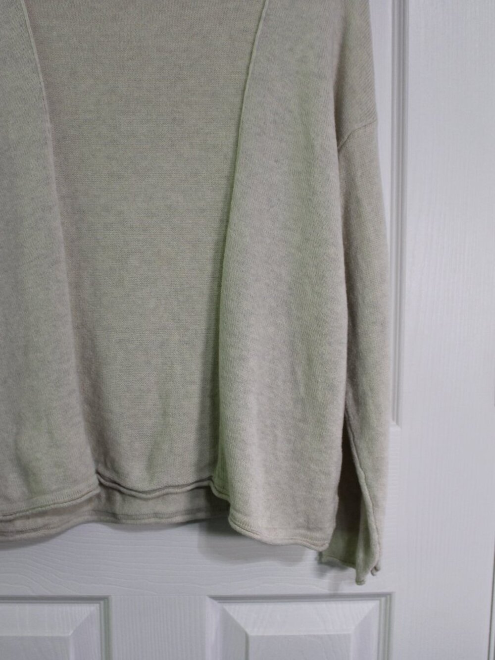 Pure Jill Women's Cotton-Cashmere Blend Long Sleeve Sweater - Picture 4 of 14